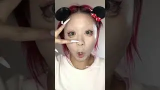 🖤❤️ PINK MAGIC 🖤❤️ Anime Cosplay Doll Eye Makeup Tutorial & Transformation, Beauty Makeup Artist