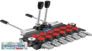 Tuspuzz Hydraulic Directional Control Valve 6 Spool Hydraulic Spool Valve 11 GPM