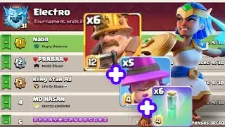 MEGA STRONG!! with Super Miner and RC, Mini Warden?🛡️🤩 | Clash of Clans 