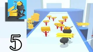 Tiny Run 3D:GameplayWalkthrough All Levels