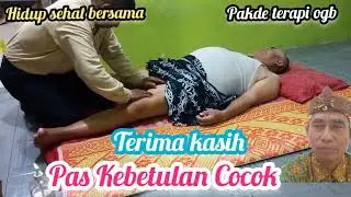  PAS KEBETULAN COCOK NAMBAH KUAT  #pijatpengobatan #syaraf #terjepit #barokah
