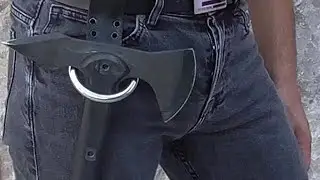 How To Make A Belt Ring Axe Holster!