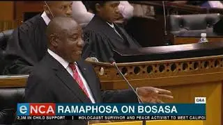 President Cyril Ramaphosa comments on Bosasa