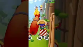 Talking Tom Gold Run Farmer Ginger Flying In Flying World Funny Race Android iOS Gameplay #shorts
