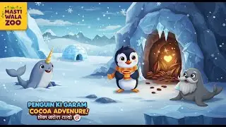 Penguin Ki Garam COCOA Adventure!|पेंगुइन की गरम कोकोआ वाली रोमांचक यात्रा!|Masti Wala Zoo Ki Kahani