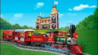 LEGO Disney Поезд и станция LEGO Disney 71044