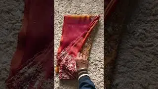 Luxury satin shaded saree #sarees #trending #trendingshorts
