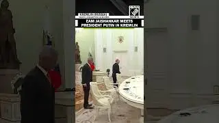 Watch: EAM S Jaishankar calls on Russian President Vladimir Putin in Kremlin
