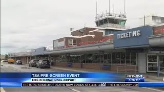 Erie International Airport to host temporary site for TSA Pre-Check Enrollment
