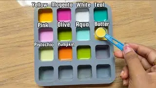 12 Colors Made From Just 4 Primary Color | Acrylic Paint | Color Mixing | Paint Mixing