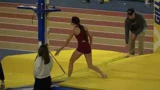 Girls Pole Vault Ice Breaker Invitational 2 Indoor Track Meet 2026 Birmingham Crossplex