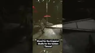 Blood for the Emperor, Skulls for the Golden Throne!... wait a minute.  #darktide  #fatshark