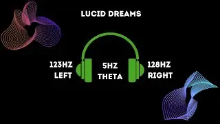 Binaural Beats THETA FLOW Sleep Music ⬪ 5Hz [Lucid Dreams]