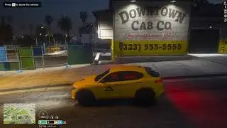 Fivem server whitelisted taxi job