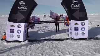 Britain's Polyntsev, America's Pizzi win North Pole Marathon | REUTERS