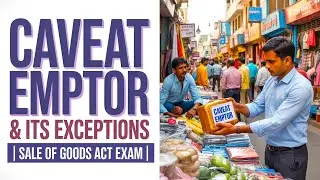 Caveat Emptor & its Exceptions | Caveat Emptor Sales of Goods Act | Caveat Emptor Explained हिंदी मे