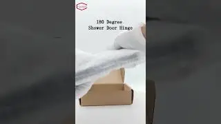 Unboxing of Shower Door Hinges