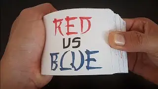 Stickman Battle Flipbook | Cara membuat flipbook | How to make a flipbook