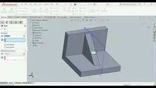 solid work rib shell tutorial (tutorial-6)