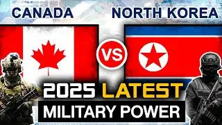 North Korea vs Canada Military Power 2025 | Canada vs North Korea Military Comparison | Sniper Rifle