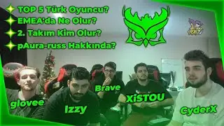 SMB EMEA &Ouml;NCESİ YAYINI SORU - CEVAP | Izzy, XiSTOU, glovee, CyderX, Brave