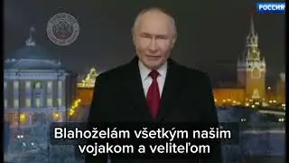 Vladimir Putin - Novoročn&yacute; pr&iacute;hovor 2026