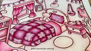 🩷🩷 Little corner by Coco Wyo 🩷 prismacolor pencils 🩷 easy coloring tutorial 🩷🩷