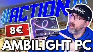 🔥 INCROYABLE ! Bande LED Ambilight à 8€ chez ACTION 😱 Test et avis !