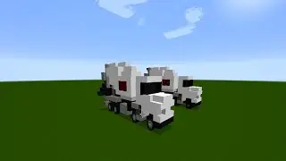 Minecraft cement truck tutorial