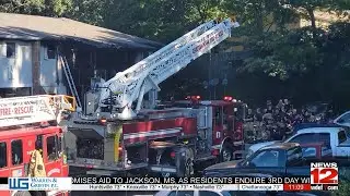 Woman seriously burned at Rustic Village Apartment fire