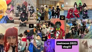 metrocon 2023 vlog!!!