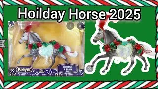 Распаковка рождественской лошадки Breyer Holiday Horse Christmas in Bloom 2025.