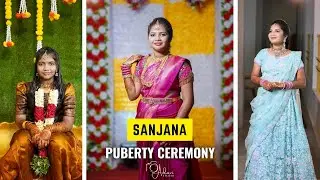 PUBERTY CEREMONY | SANJANA | ADAVI STUDIO | 2024 | KOVILPATTI