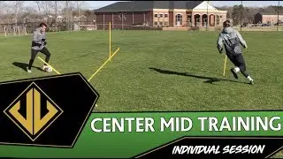 Center Mid Soccer Drills - Division 1 Individual Training
