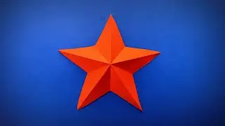 Origami Gwiazda | Jak zrobić Gwiazdę z Papieru | Origami dla Dzieci