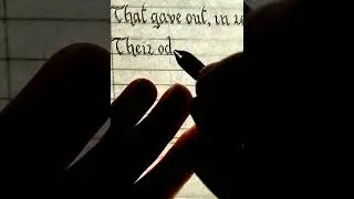 Handwriting E. A. Poe&rsquo;s &ldquo;To Helen&rdquo; Part 5