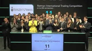 The Rotman International Trading Competition Closes the Market Wednesday, February 21, 2024