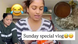 Sunday special vlog first vlog….😂#vlog #sejal #viralvlogschannel #fyp #trending #youtuber 