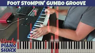 PIANO PRACTICE - New Orleans piano groove that's fun to play