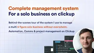 Managing a solo business using my Second Brain on Clickup