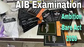 All India Baar Exam Bare Acts || AIB Without Short notes Bare Acts || Ambition law