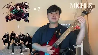What if Demon Slayer song is METAL (紅蓮華/ Gurenge Prog metal version by Michle) (Michle band)