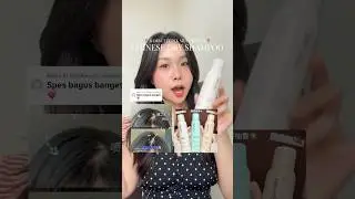 dry shampoo viral di China 🇨🇳