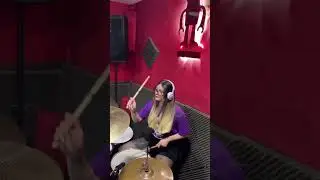 Misfits - American Psycho - Drum Cover #drums #viralshort #musician #girl