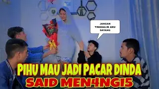 PRANK!! PIHU LAMAR DINDA SAID AUTO PERGI