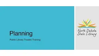 Trustee Training: Planning