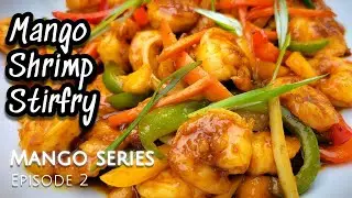 Mango Shrimp Stirfry