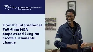 RSM Full-time MBA Alumnus: Lungi Maminza