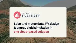 Solargis Evaluate highlights