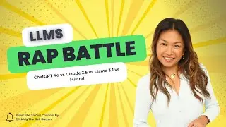 GPT 4o x Claude 3.5 Sonnet, Mistral and Llama 3.1 RAP BATTLE